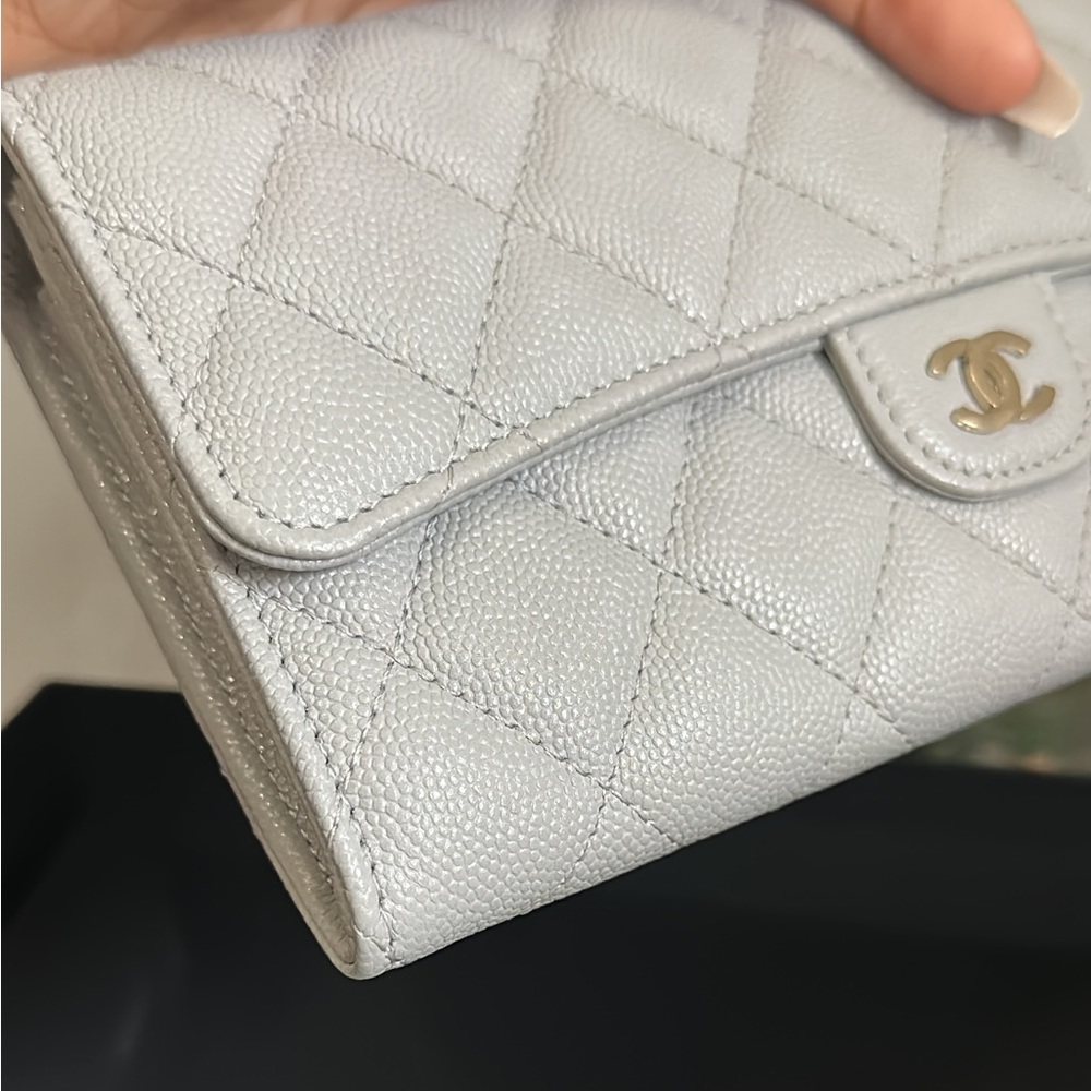 ❌ SOLD ❌ CHANEL CLASSIC LONG GUSSET FLAP WALLET - Picture 5 of 8